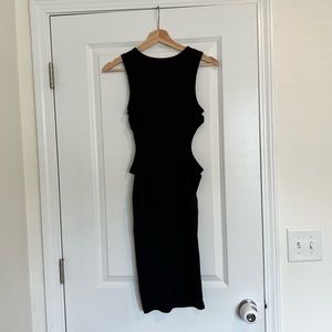 ZARA TRF Side Cut-Out Dress